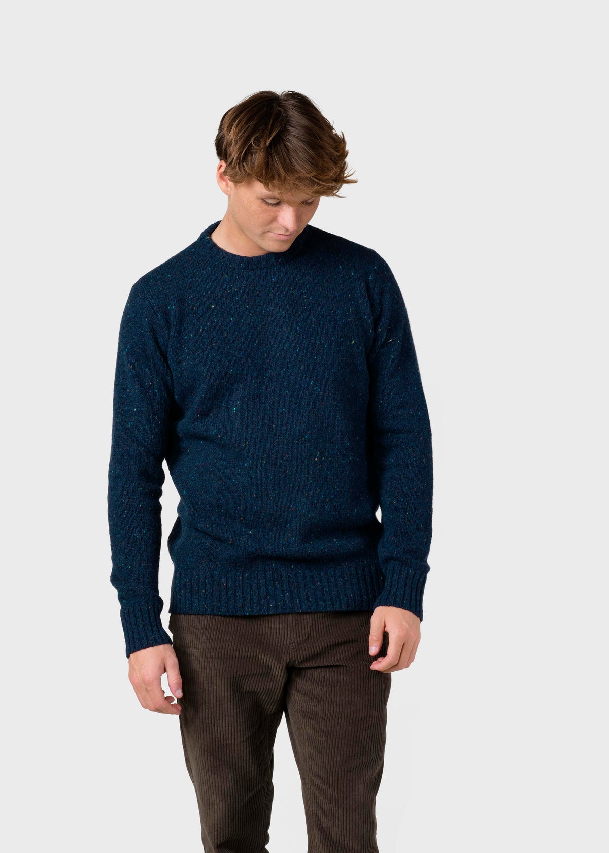 Klitmøller Collective ApS Aage knit Knitted sweaters Navy