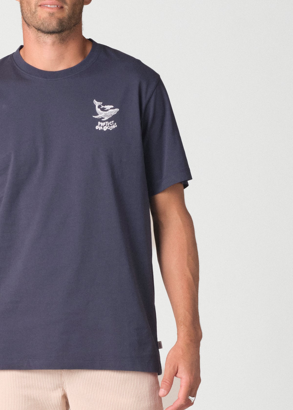 Klitmøller Collective ApS Alf tee OCS T-Shirts Navy