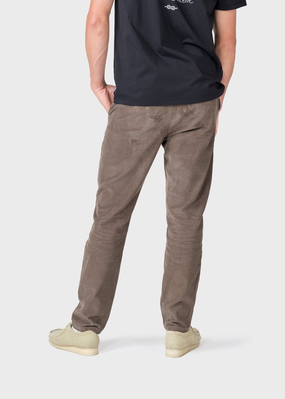 Klitmøller Collective ApS Allan cord pants GOTS Pants Taupe