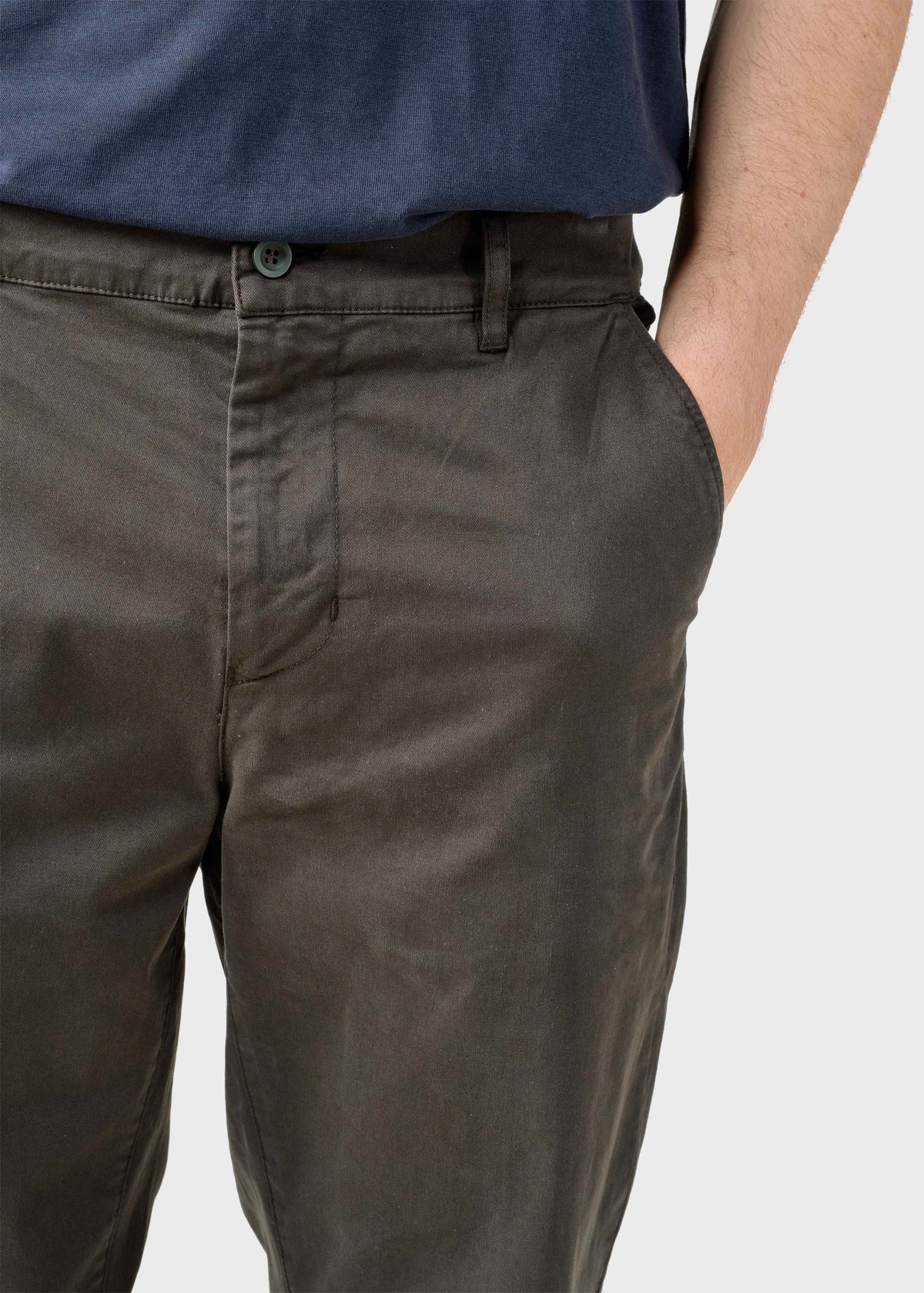 Klitmøller Collective ApS Allan twill pants Pants Olive