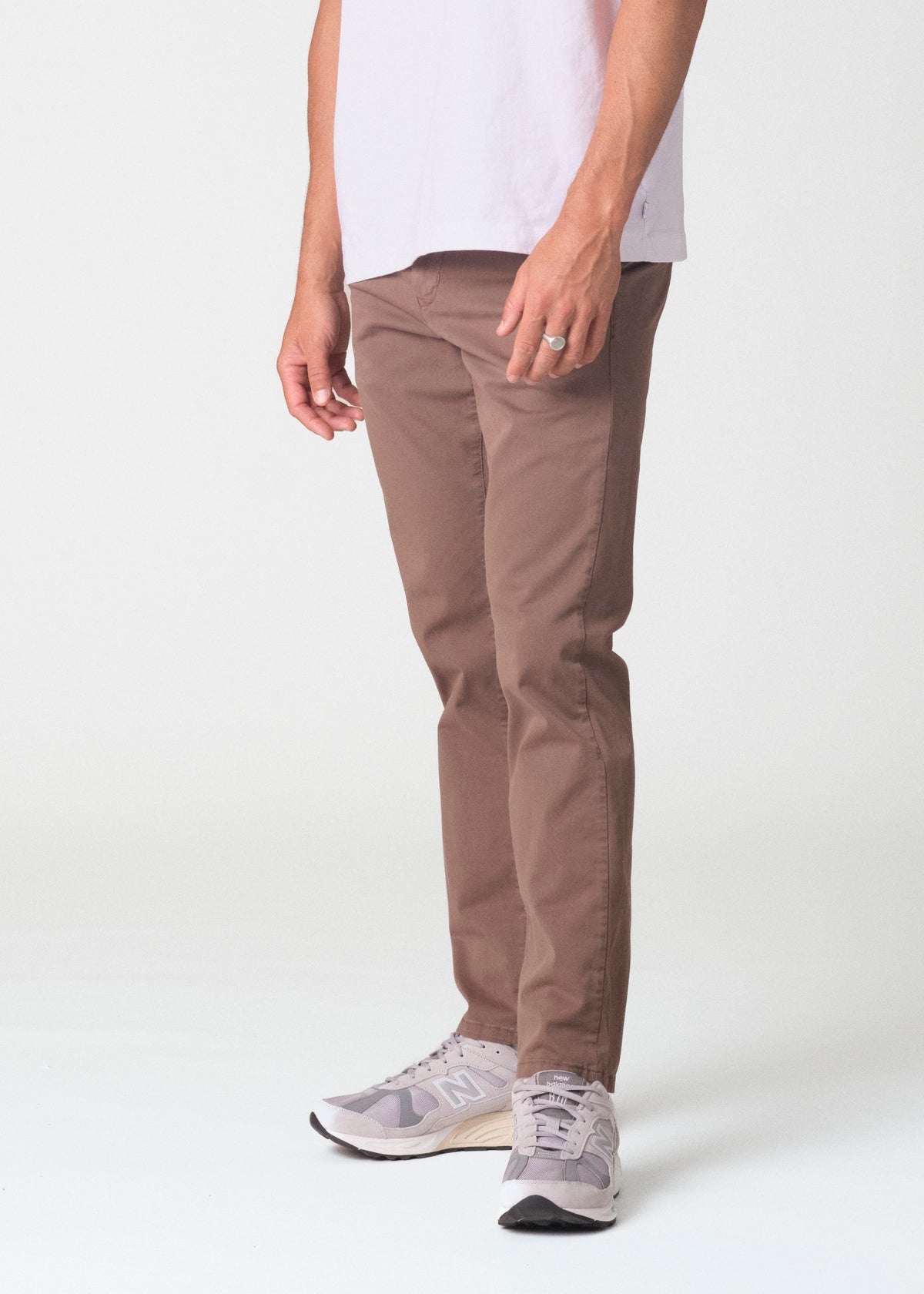 Klitmøller Collective ApS Allan twill pants GOTS Pants Taupe
