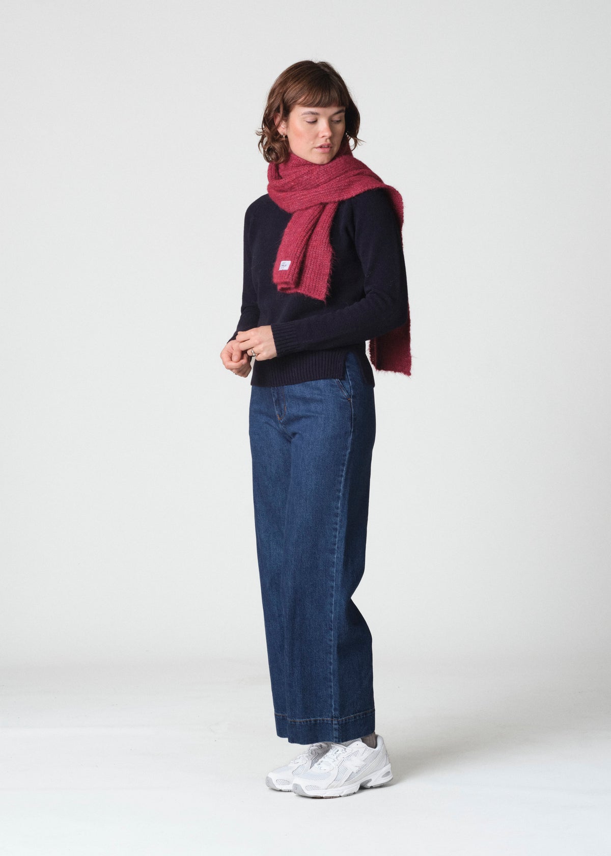 Klitmøller Collective ApS Alpaca scarf Beanies Burgundy