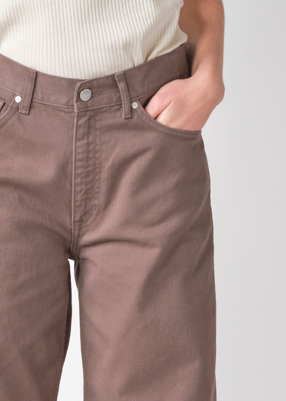 Klitmøller Collective ApS Amelia pants GOTS Pants Taupe