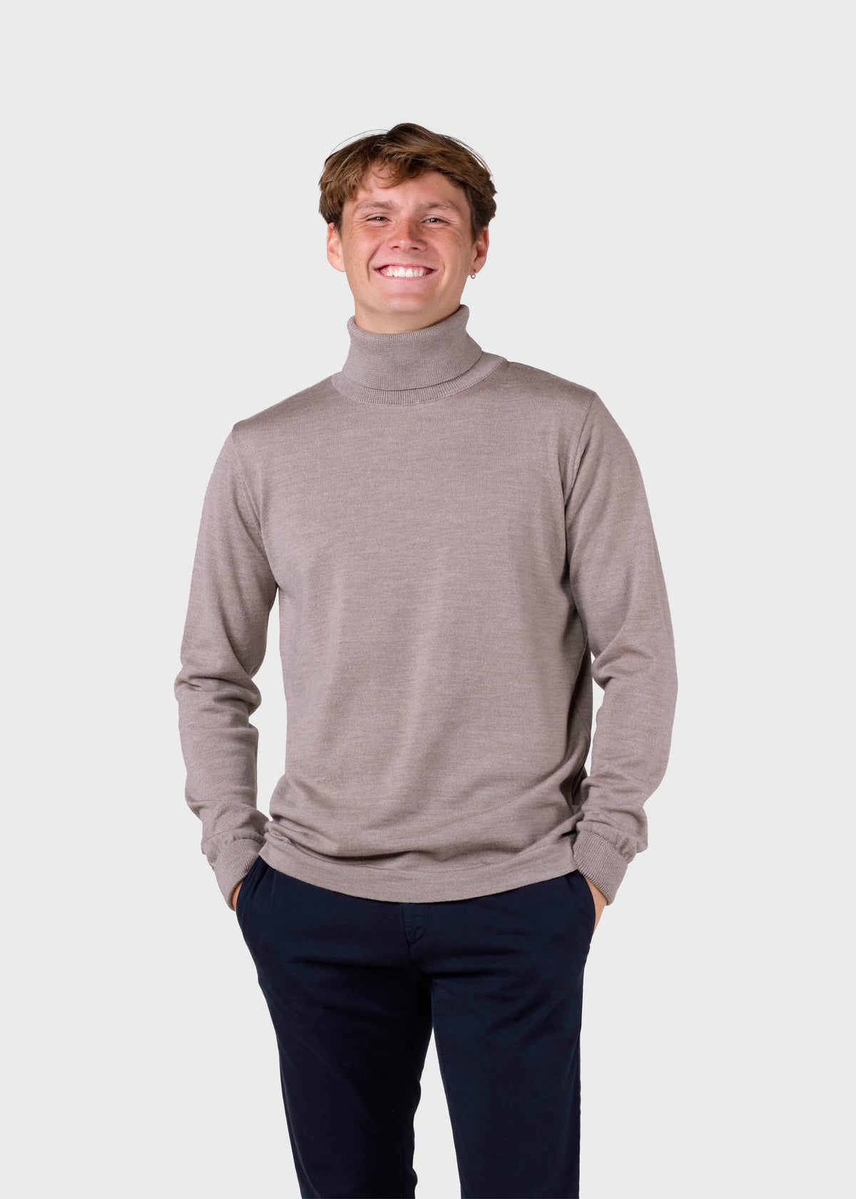 Klitmøller Collective ApS Anders knit Knitted sweaters Sand