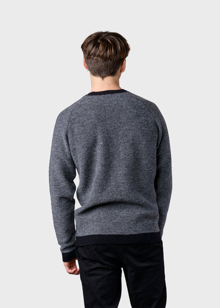 Arthur knit - Black/light grey