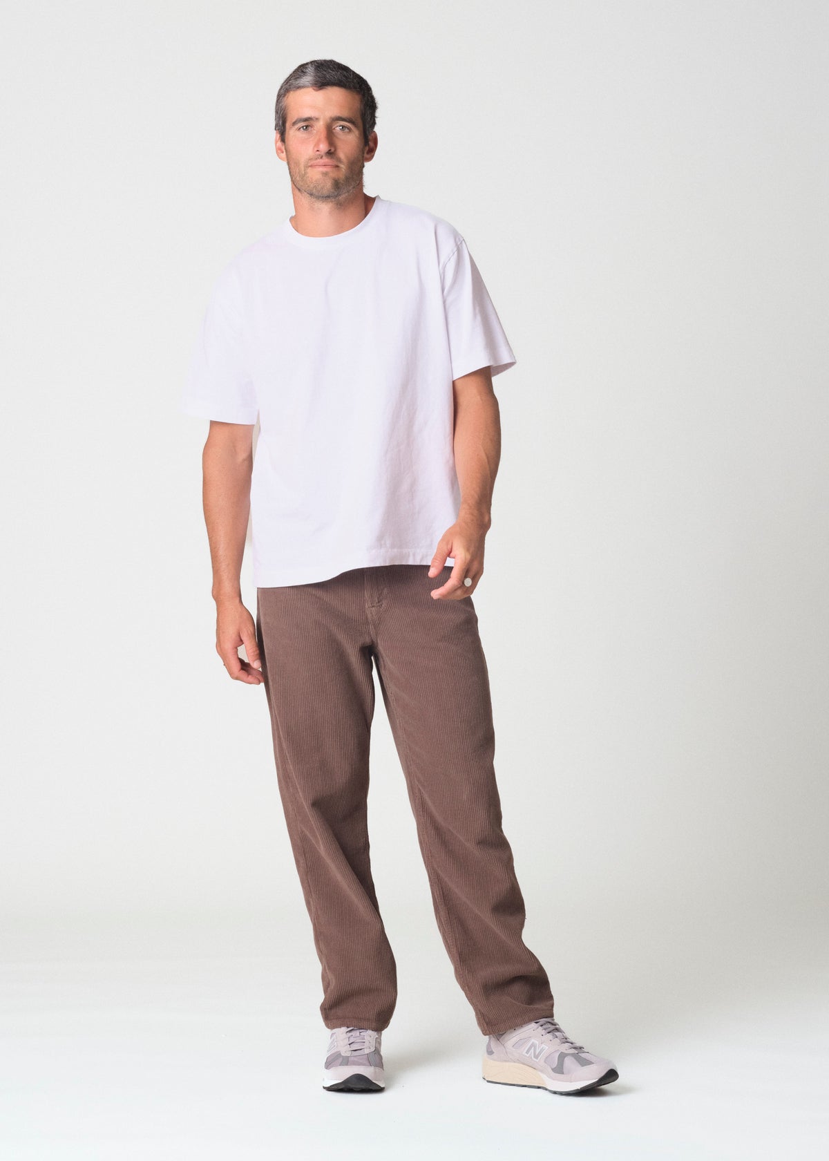 Klitmøller Collective ApS Bastian cord pants GOTS Pants Taupe