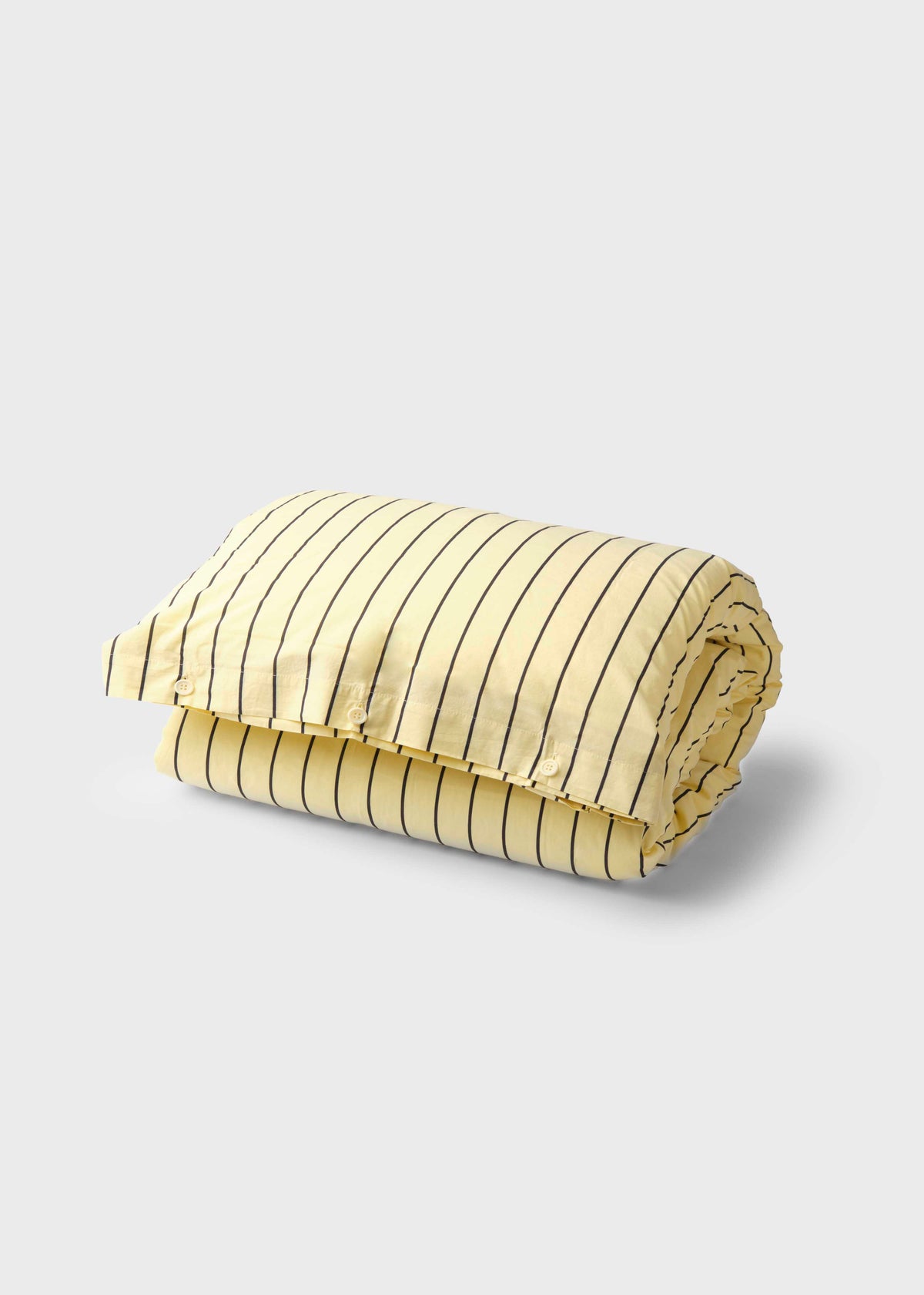 Klitmøller Collective Home Bed set - Striped - 140 x 200 + 80 x 80 Textiles Lemon sorbet/navy