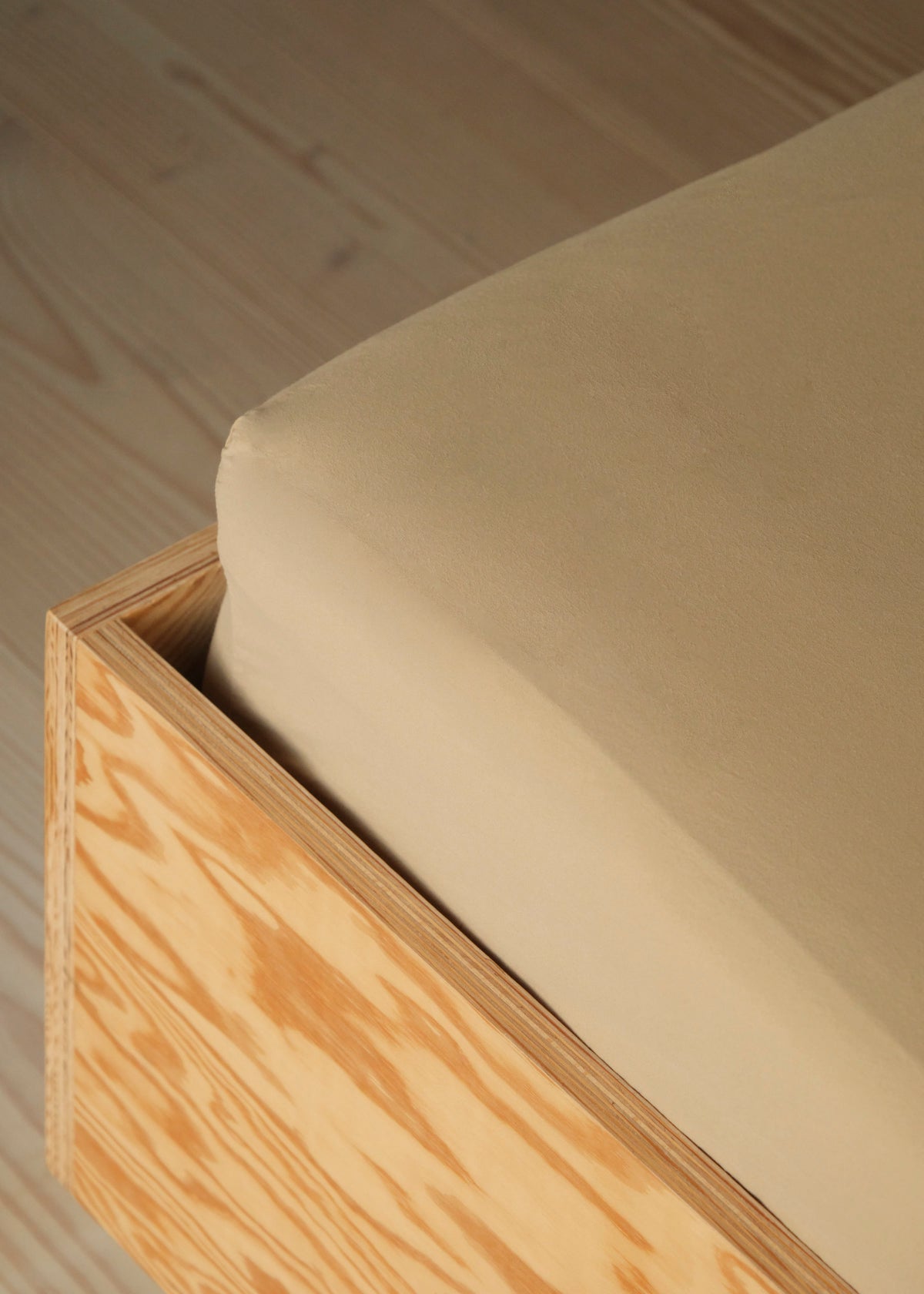 Klitmøller Collective Home Bed sheet 90 x 200 x 30 Textiles Sand