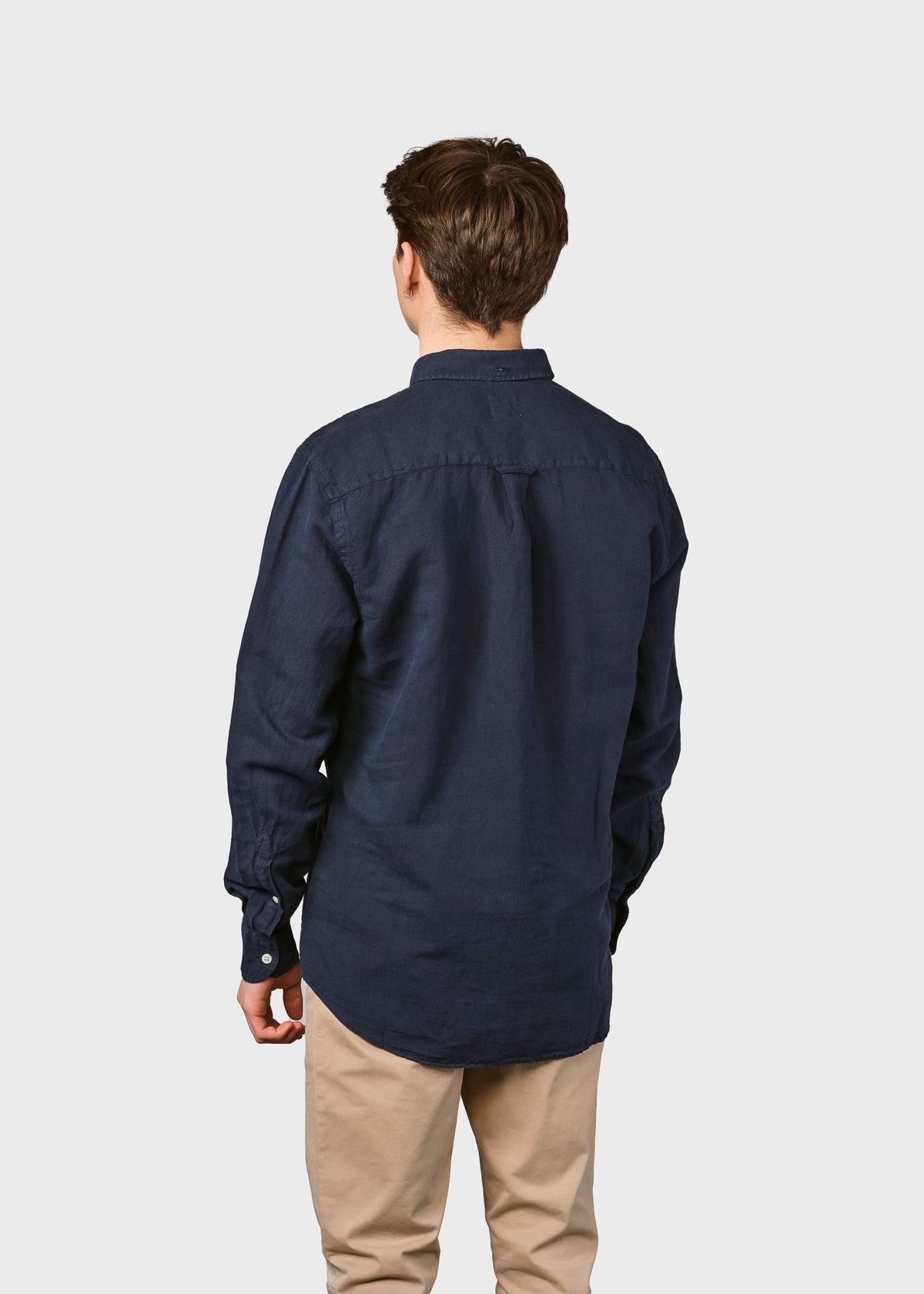 Klitmøller Collective ApS Benjamin linen shirt OCS Shirts Navy