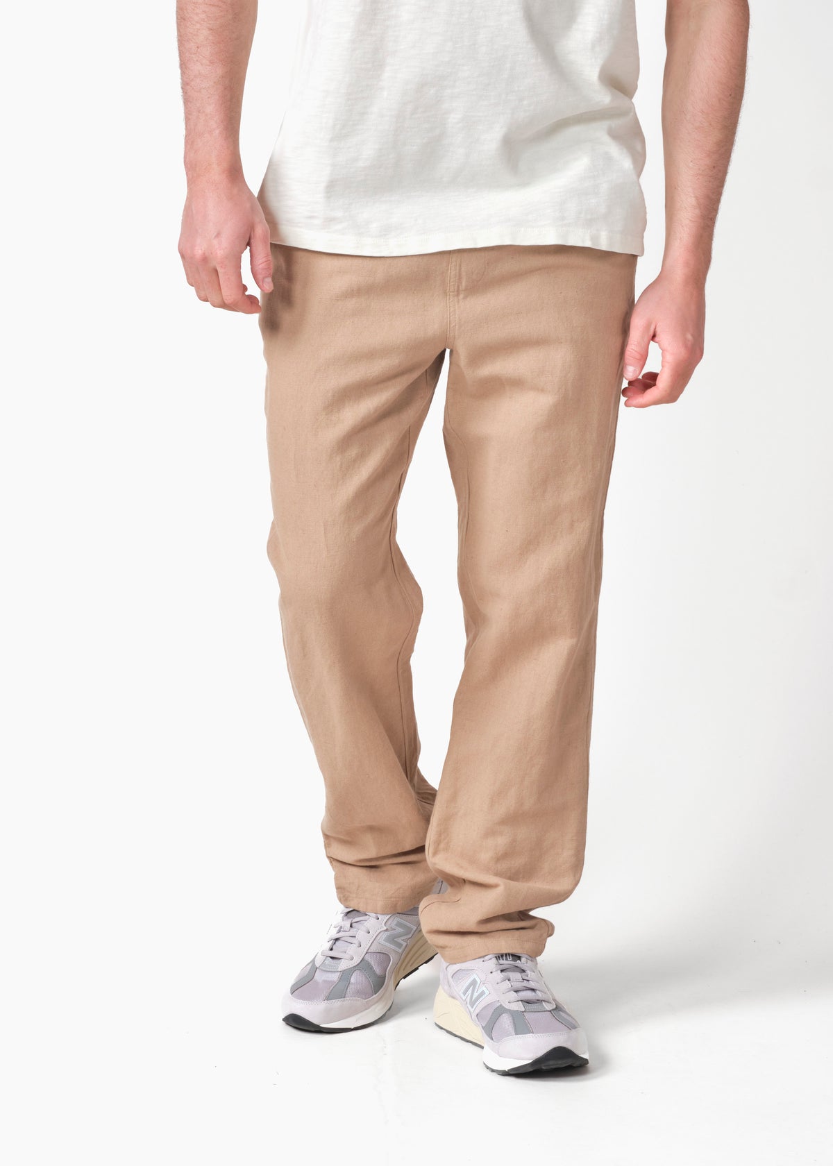 Klitmøller Collective ApS Birger linen pants Pants Cashew