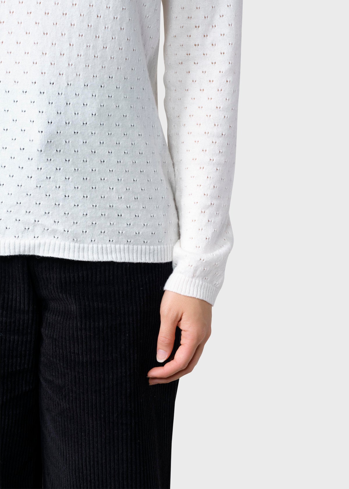 Klitmøller Collective ApS Birla knit Knitted sweaters Cream