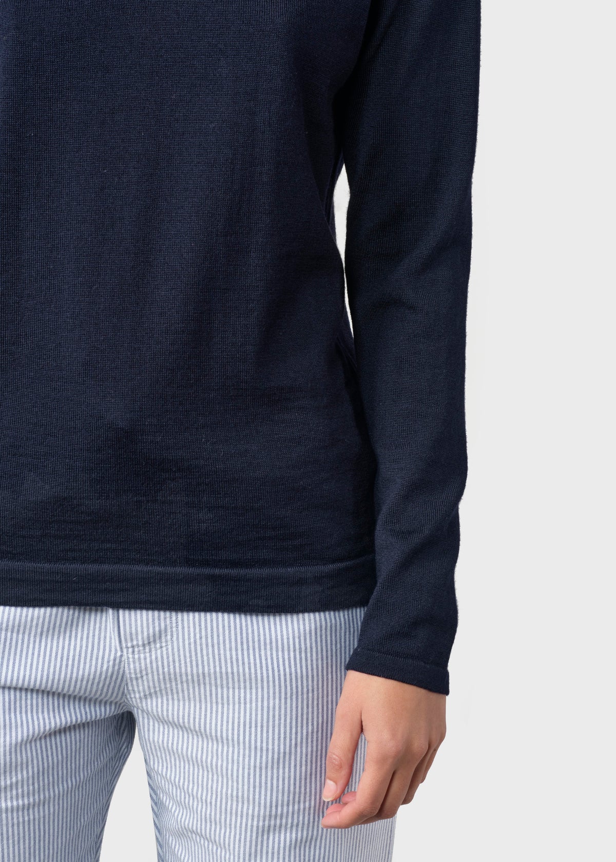 Klitmøller Collective ApS Charlotte knit Knitted sweaters Navy