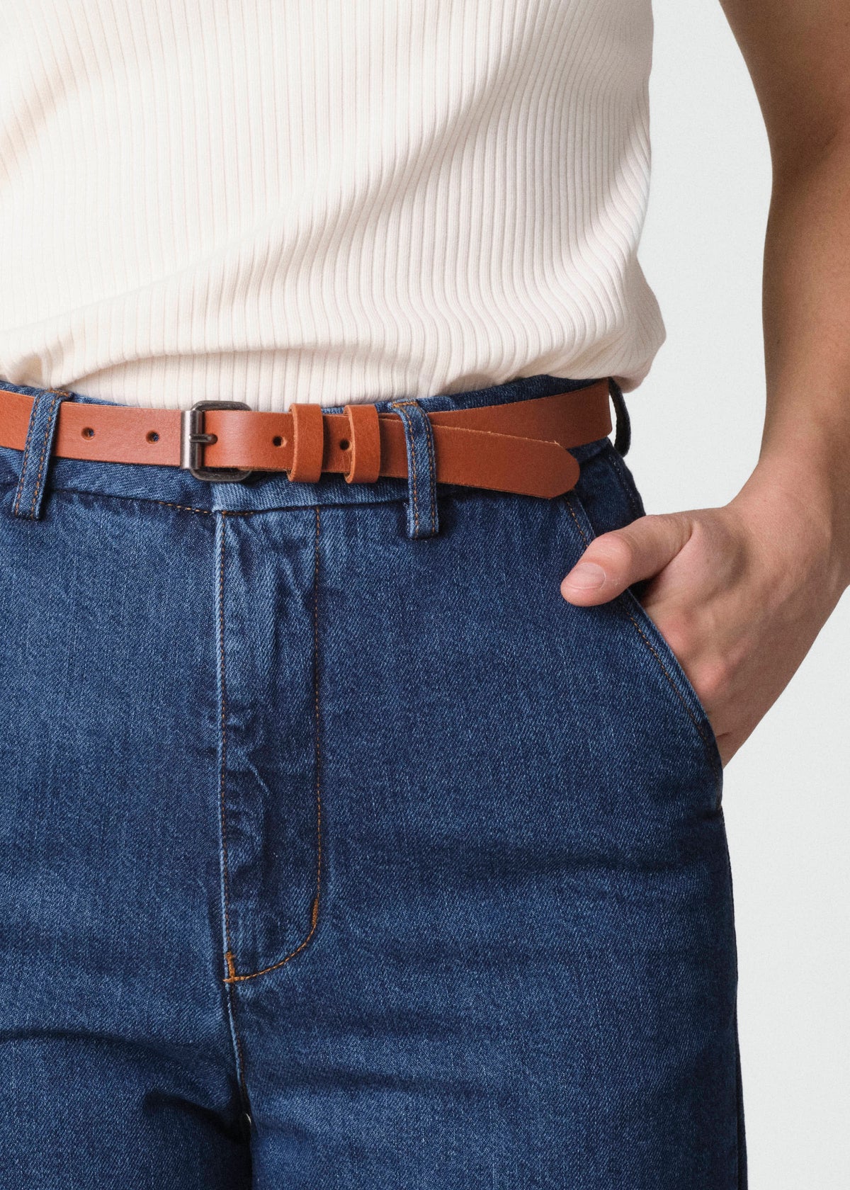 Klitmøller Collective ApS Clara belt Belts Brown