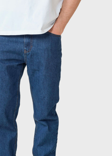 Dan denim pants - Dark blue stonewash – klitmollercollective.com
