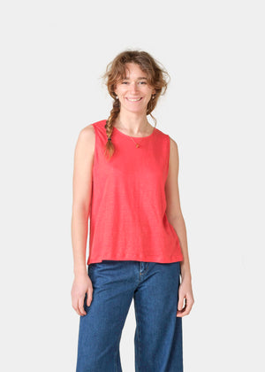 Klitmøller Collective ApS Dee tank top T-Shirts Red