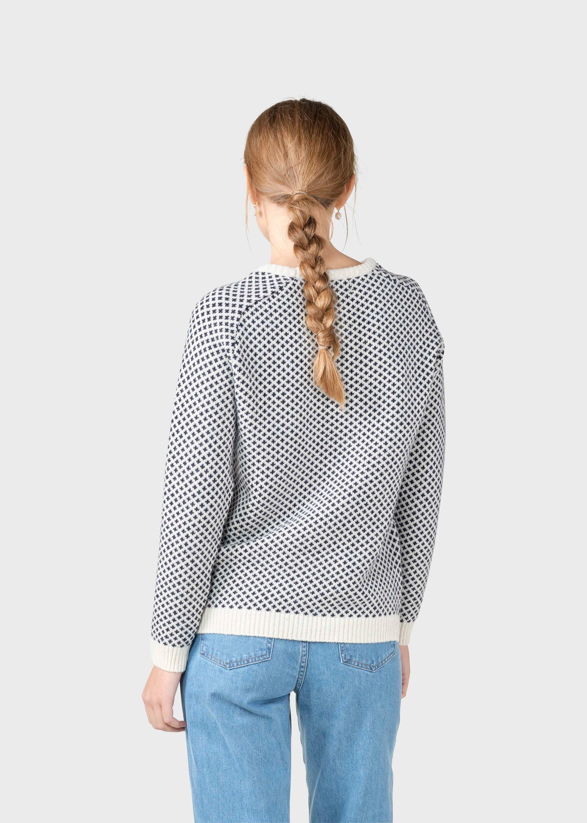 Klitmøller Collective ApS Elaine knit Knitted sweaters Cream/navy
