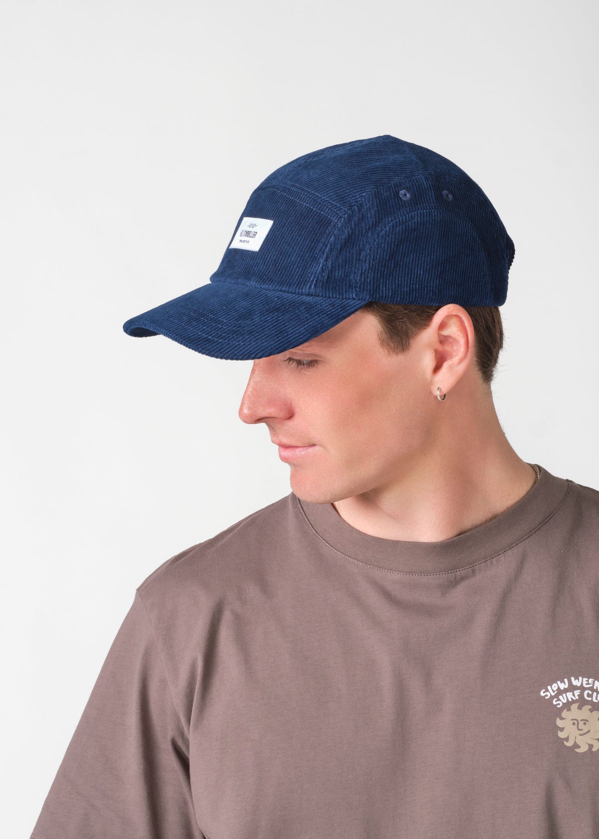 Klitmøller Collective ApS Elis five panel cap Caps Surf blue
