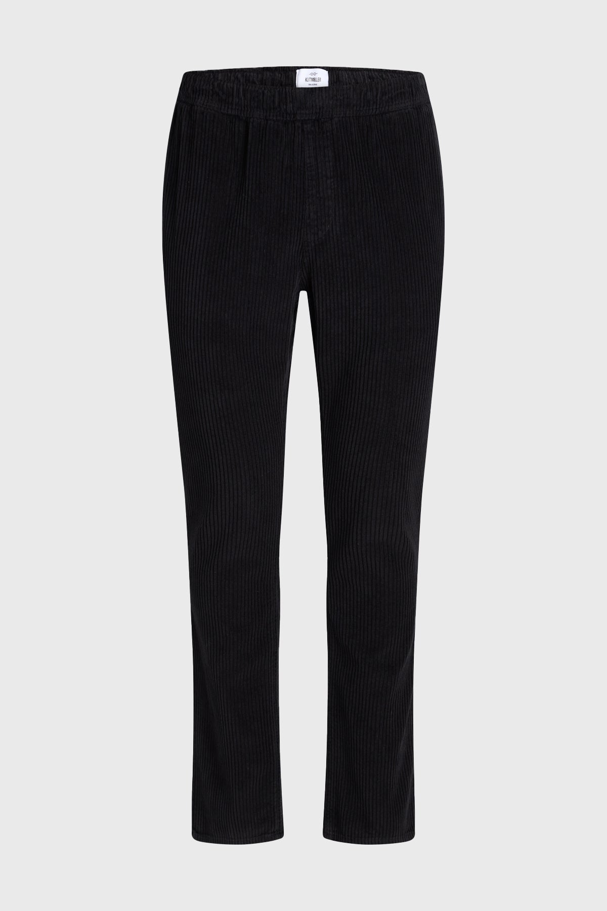 Klitmøller Collective ApS Elliot jumbo corduroy chino Pants Black