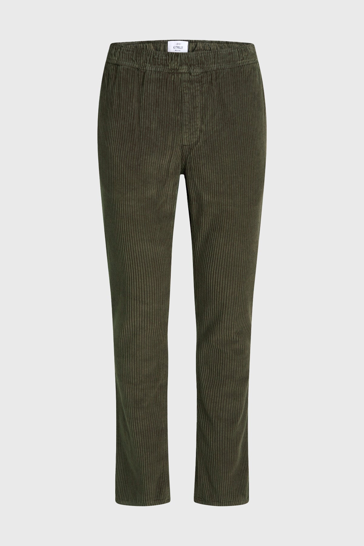 Klitmøller Collective ApS Elliot jumbo corduroy chino Pants Olive
