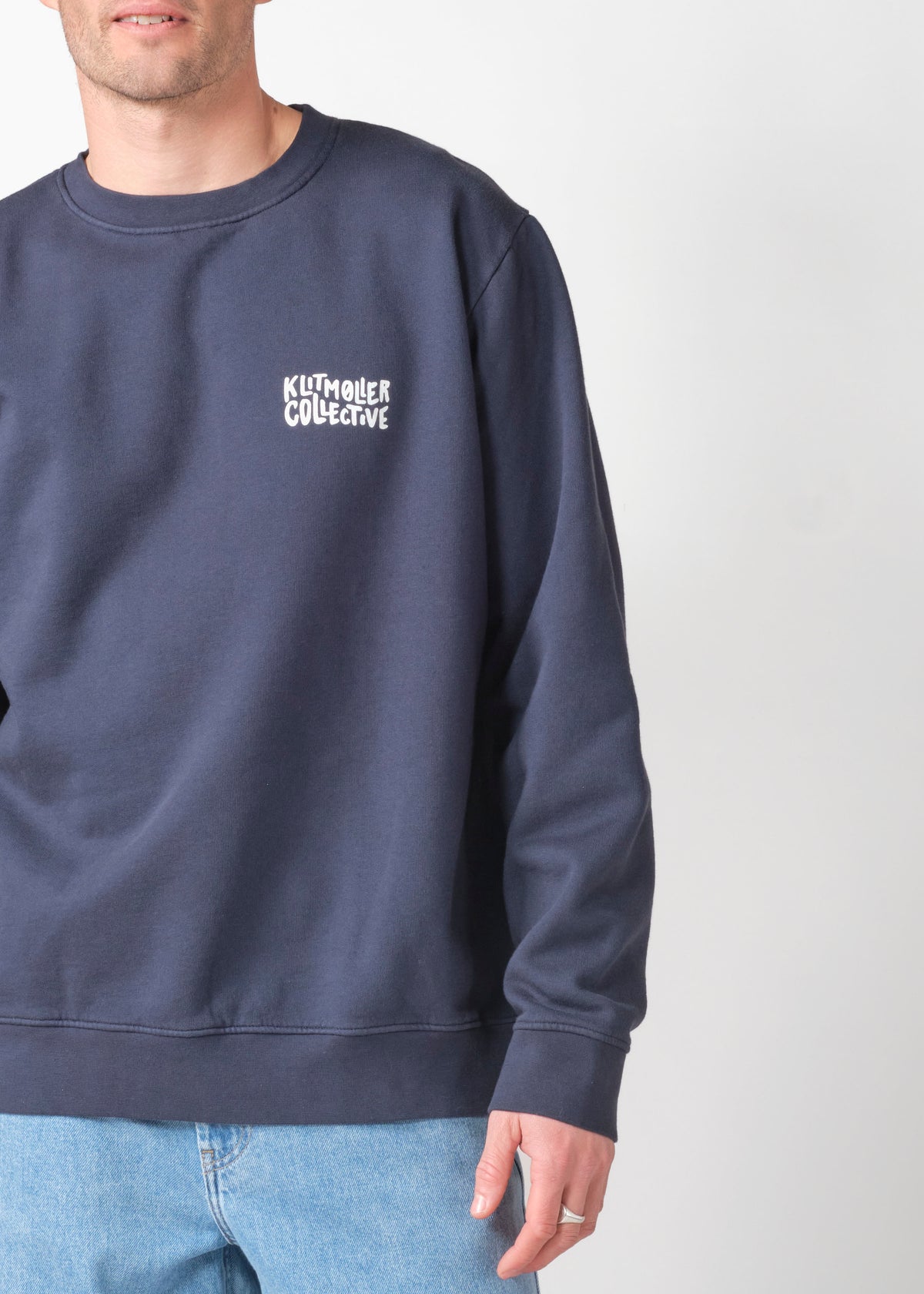 Klitmøller Collective ApS Finn sweat OCS Sweatshirts Navy