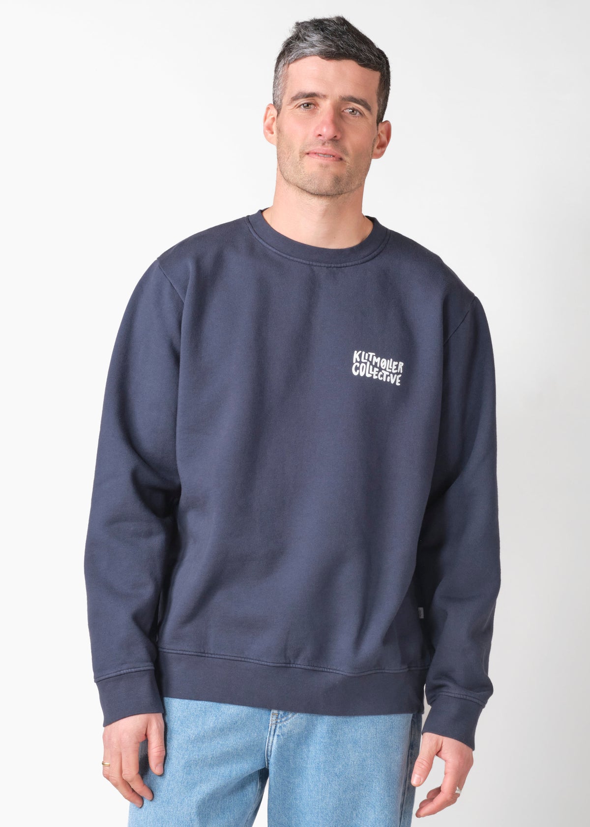 Klitmøller Collective ApS Finn sweat OCS Sweatshirts Navy