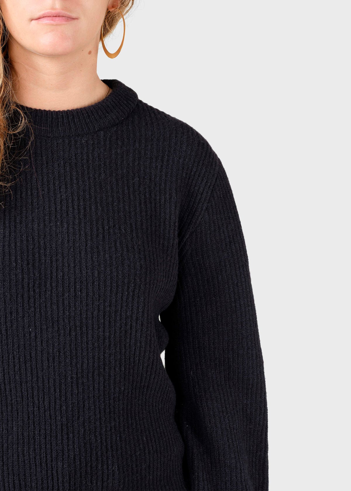 Klitmøller Collective ApS Gerda knit Knitted sweaters Black
