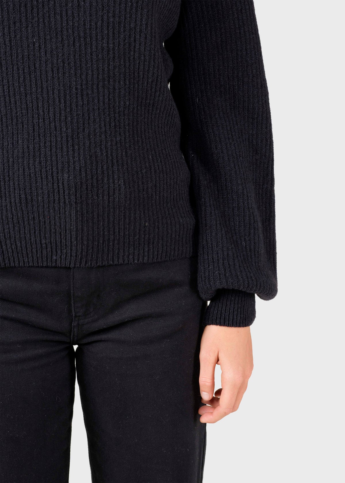 Klitmøller Collective ApS Gerda knit Knitted sweaters Black