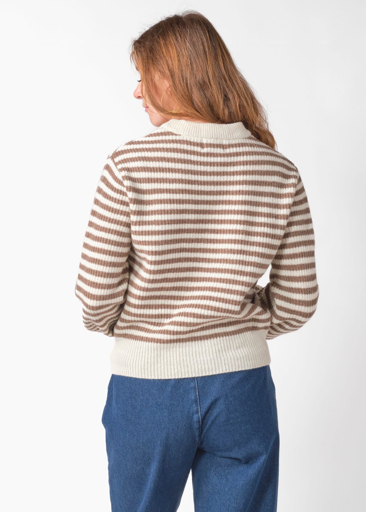 Klitmøller Collective ApS Gunilla knit Knitted sweaters Cream/cashew