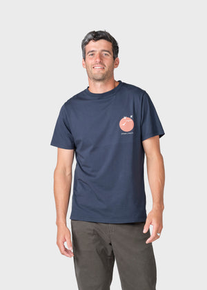 Klitmøller Collective ApS Hakon tee T-Shirts Navy
