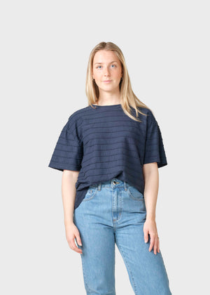 Klitmøller Collective ApS Harper tee T-Shirts Navy
