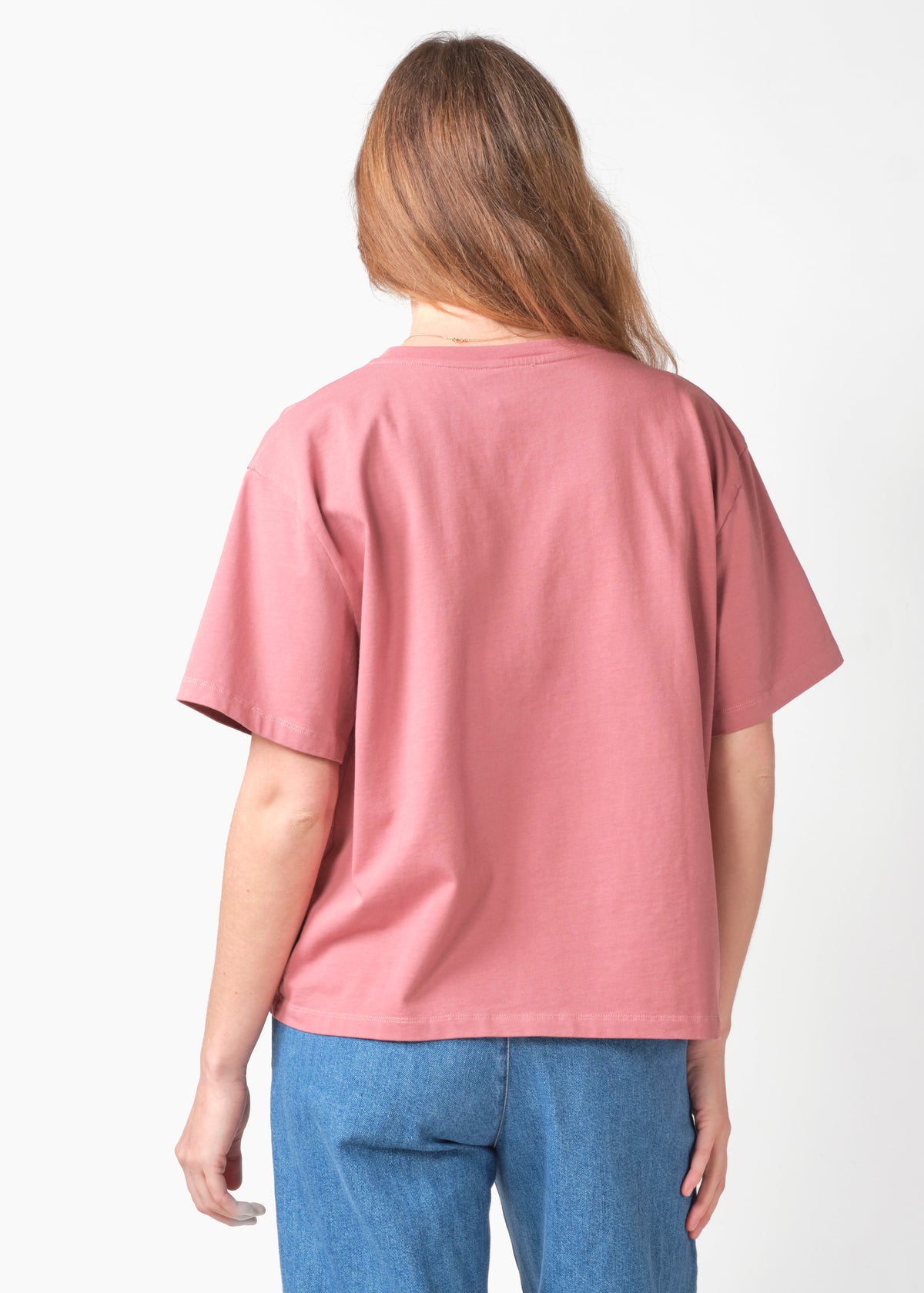 Klitmøller Collective ApS Holly tee OCS T-Shirts Faded rose/cream