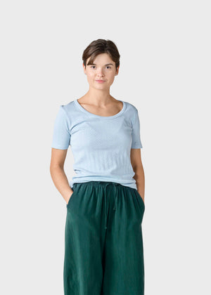 Klitmøller Collective ApS Iris tee T-Shirts Light blue