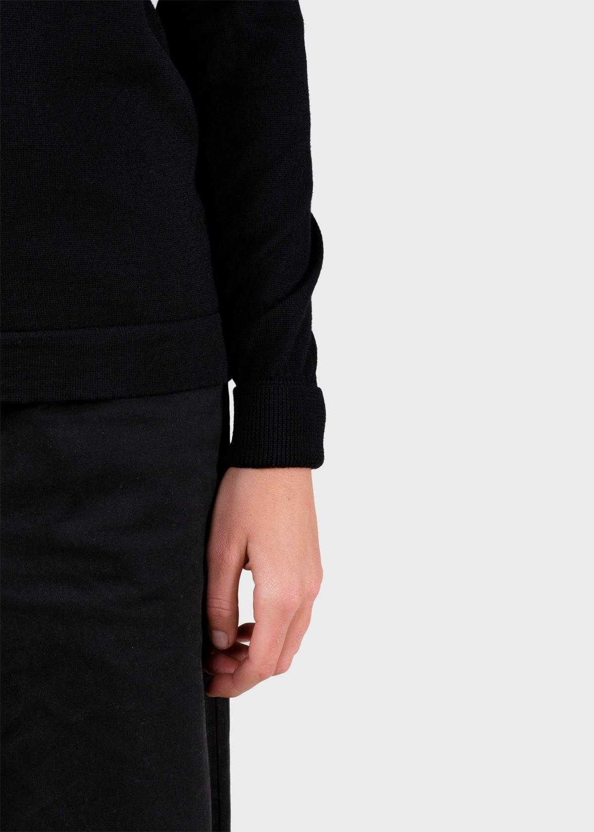 Klitmøller Collective ApS Isabella knit Knitted sweaters Black