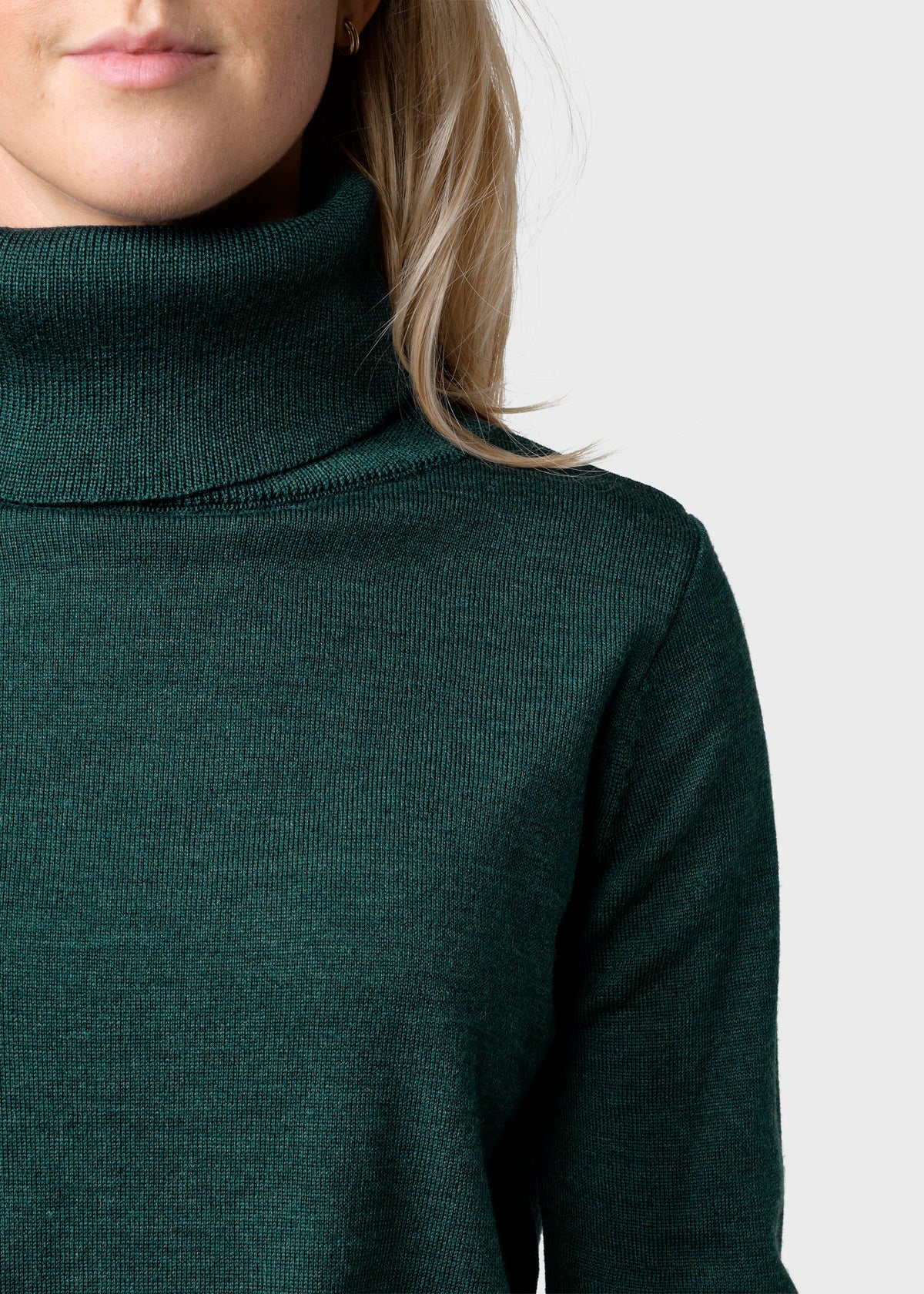Klitmøller Collective ApS Isabella knit Knitted sweaters Moss Green