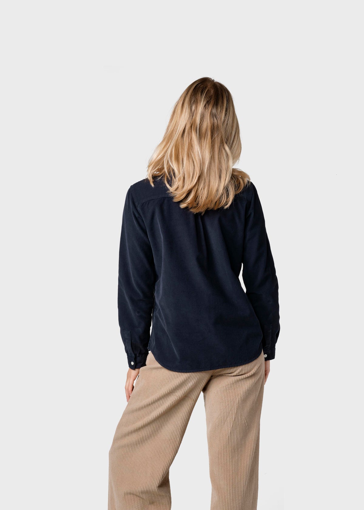 Klitmøller Collective ApS Julie corduroy shirt Shirts Navy