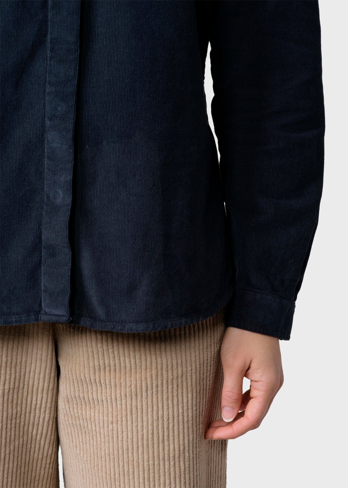 Klitmøller Collective ApS Julie corduroy shirt Shirts Navy