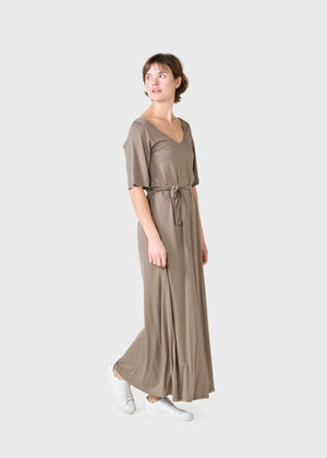 Klitmøller Collective ApS Karla dress Dress Taupe