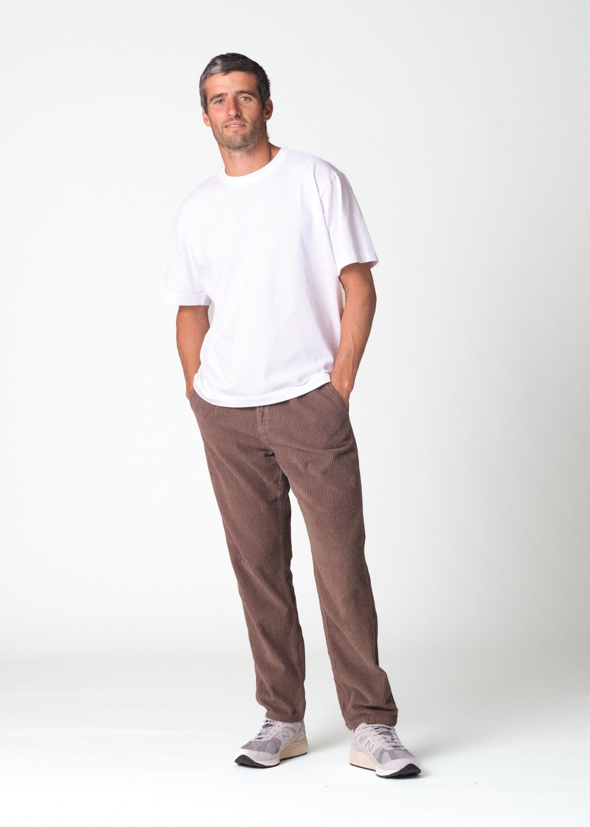 Klitmøller Collective ApS Kristian cord pants GOTS Pants Taupe