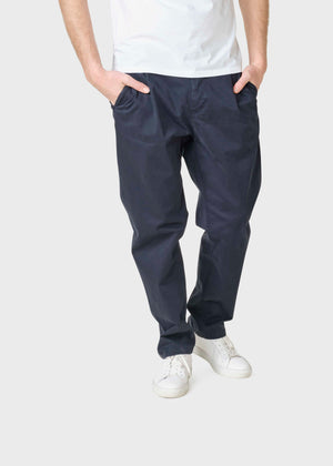 Klitmøller Collective ApS Kristian twill pants Pants Navy