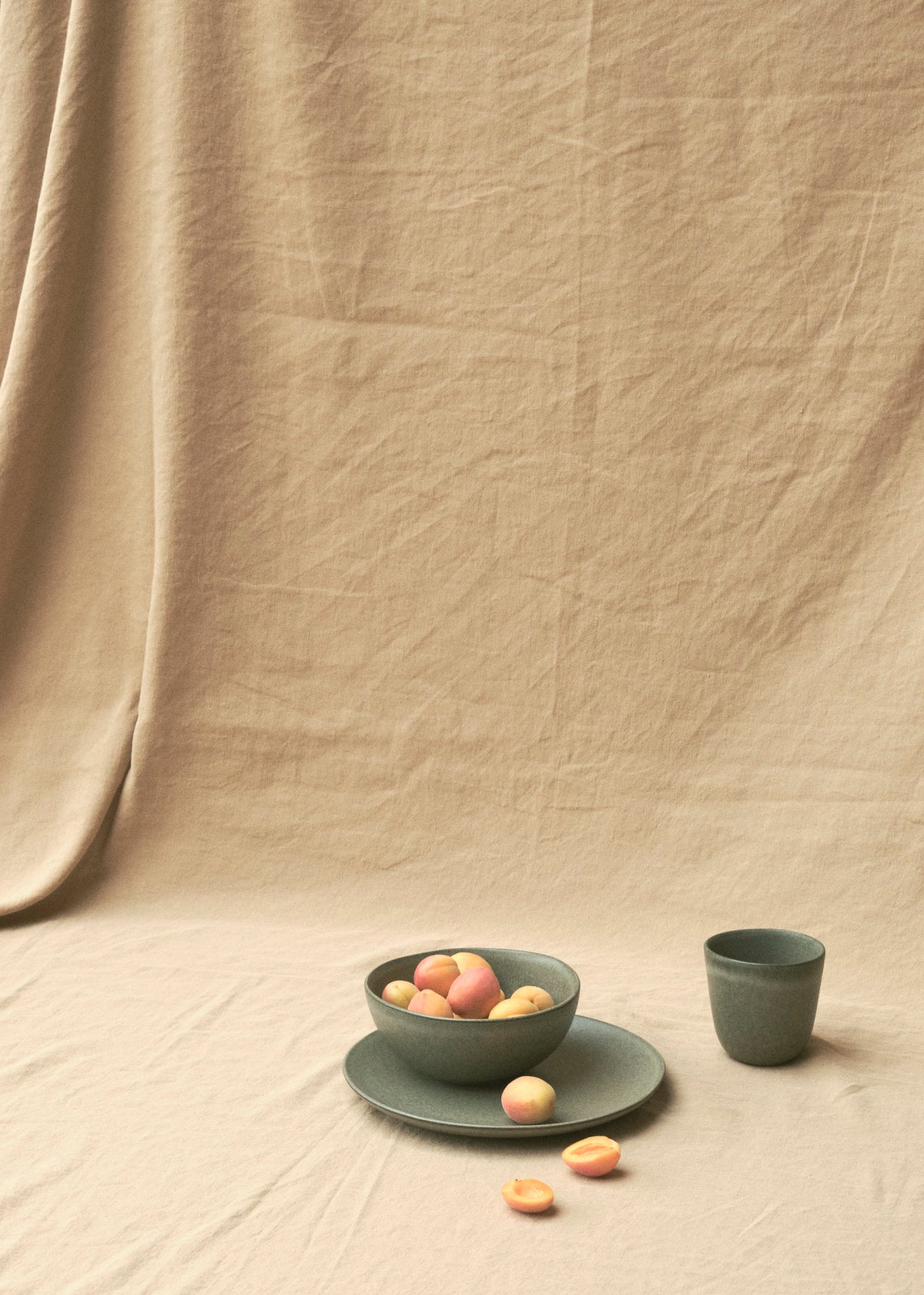 Klitmøller Collective Home Large Coffee cup - 10 cm Ceramics Sand