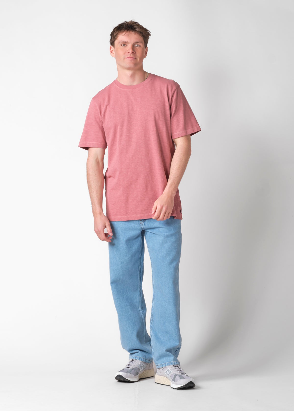 Klitmøller Collective ApS Leon tee T-Shirts Faded rose