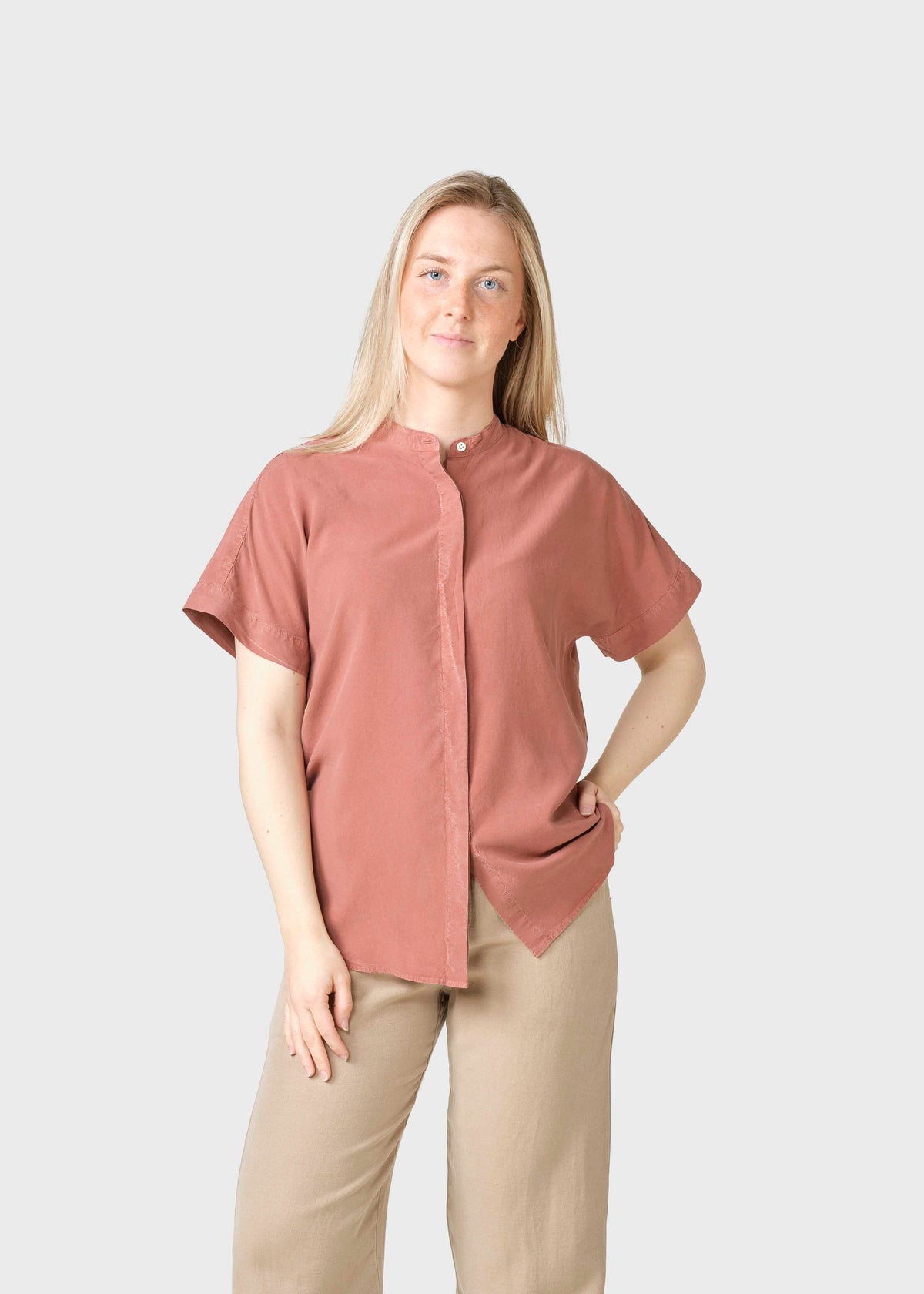 Klitmøller Collective ApS Li shirt Shirts Burnt Sienna