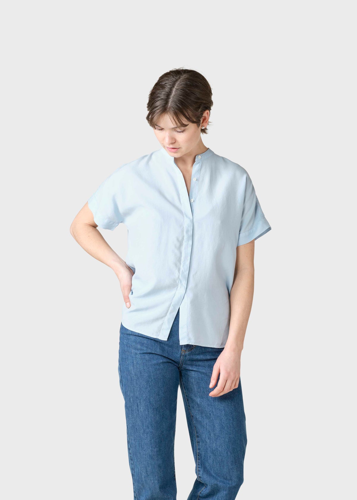 Klitmøller Collective ApS Li shirt Shirts Light blue