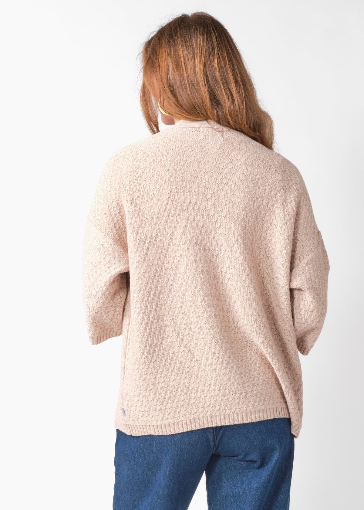 Klitmøller Collective ApS Lisbeth knit cardigan Knitted sweaters Pastel sand