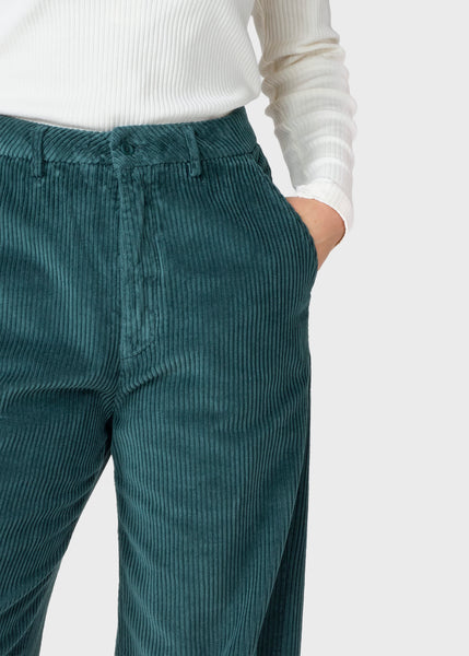 Lydia jumbo corduroy pants - Tall - Moss Green