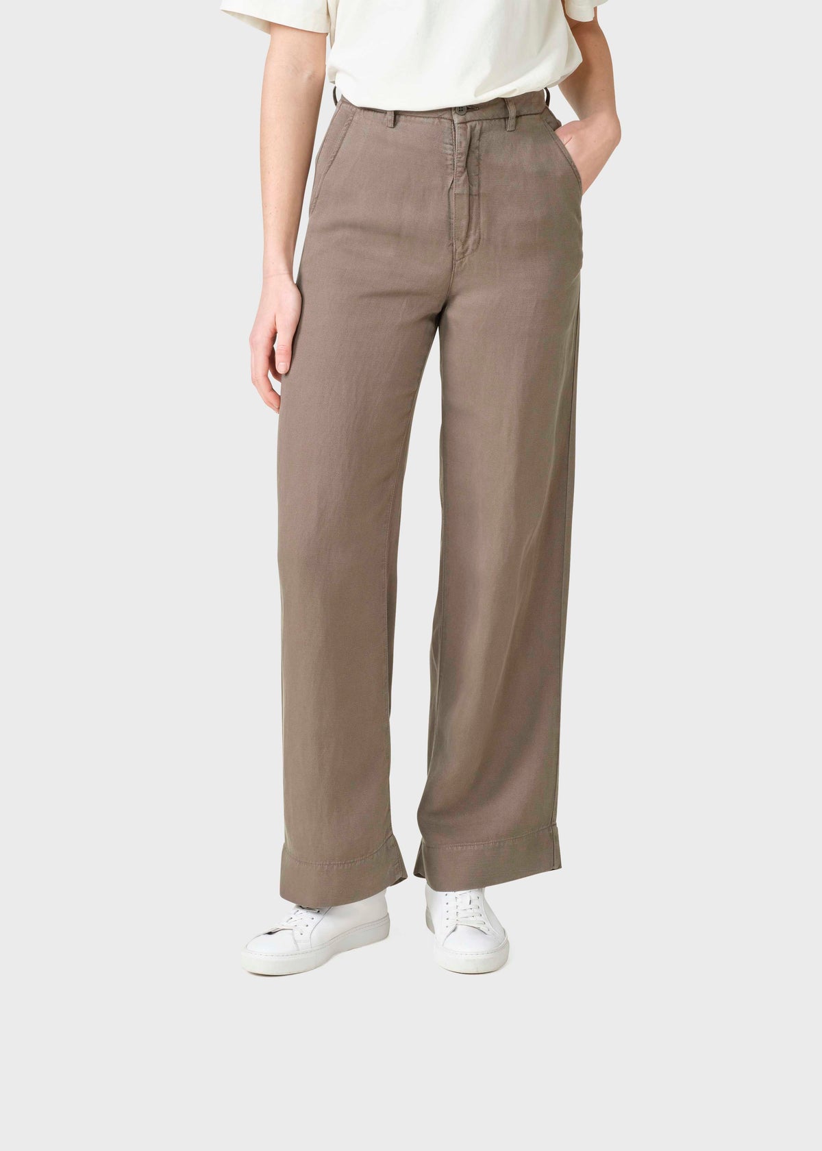 Klitmøller Collective ApS Lydia lyocell pants Pants Taupe