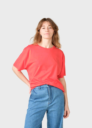 Klitmøller Collective ApS Maren tee T-Shirts Red