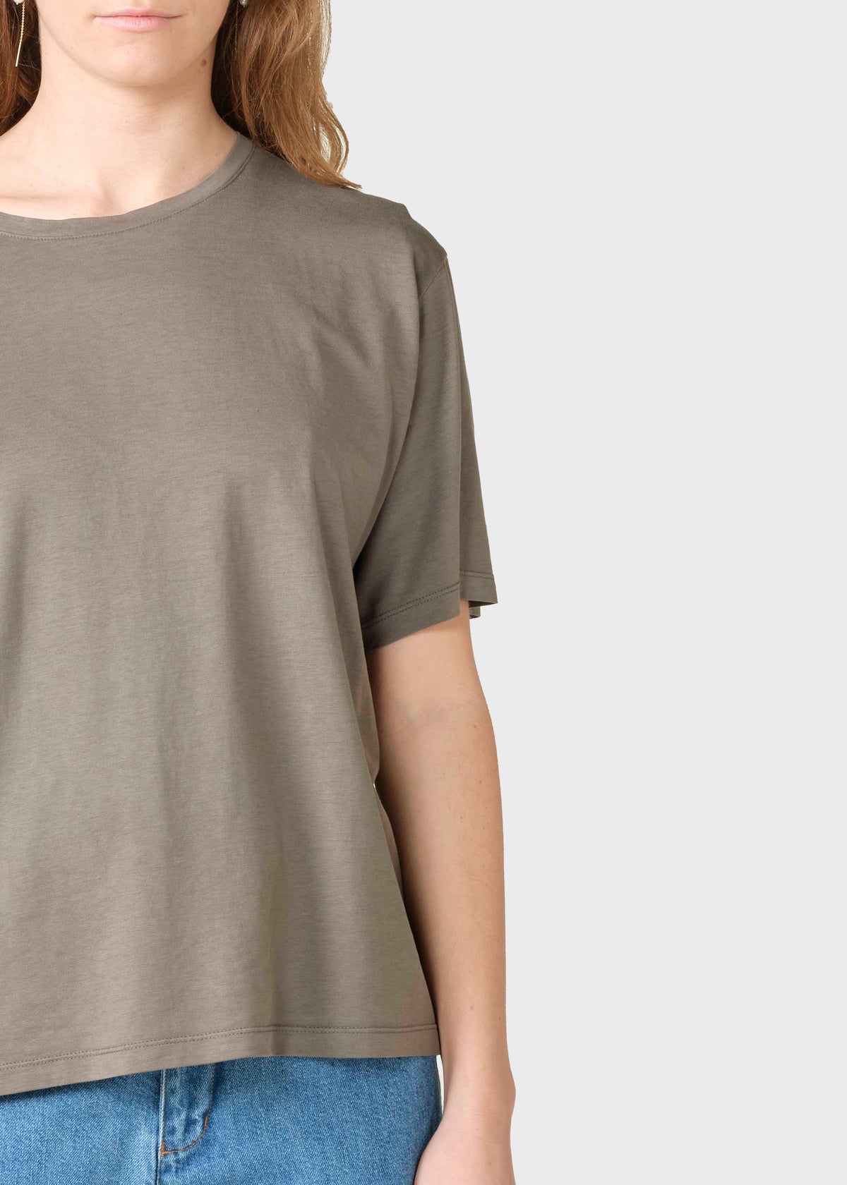 Klitmøller Collective ApS Maren tee T-Shirts Taupe