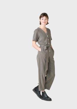 Klitmøller Collective ApS Marna jumpsuit Jumpsuits Taupe