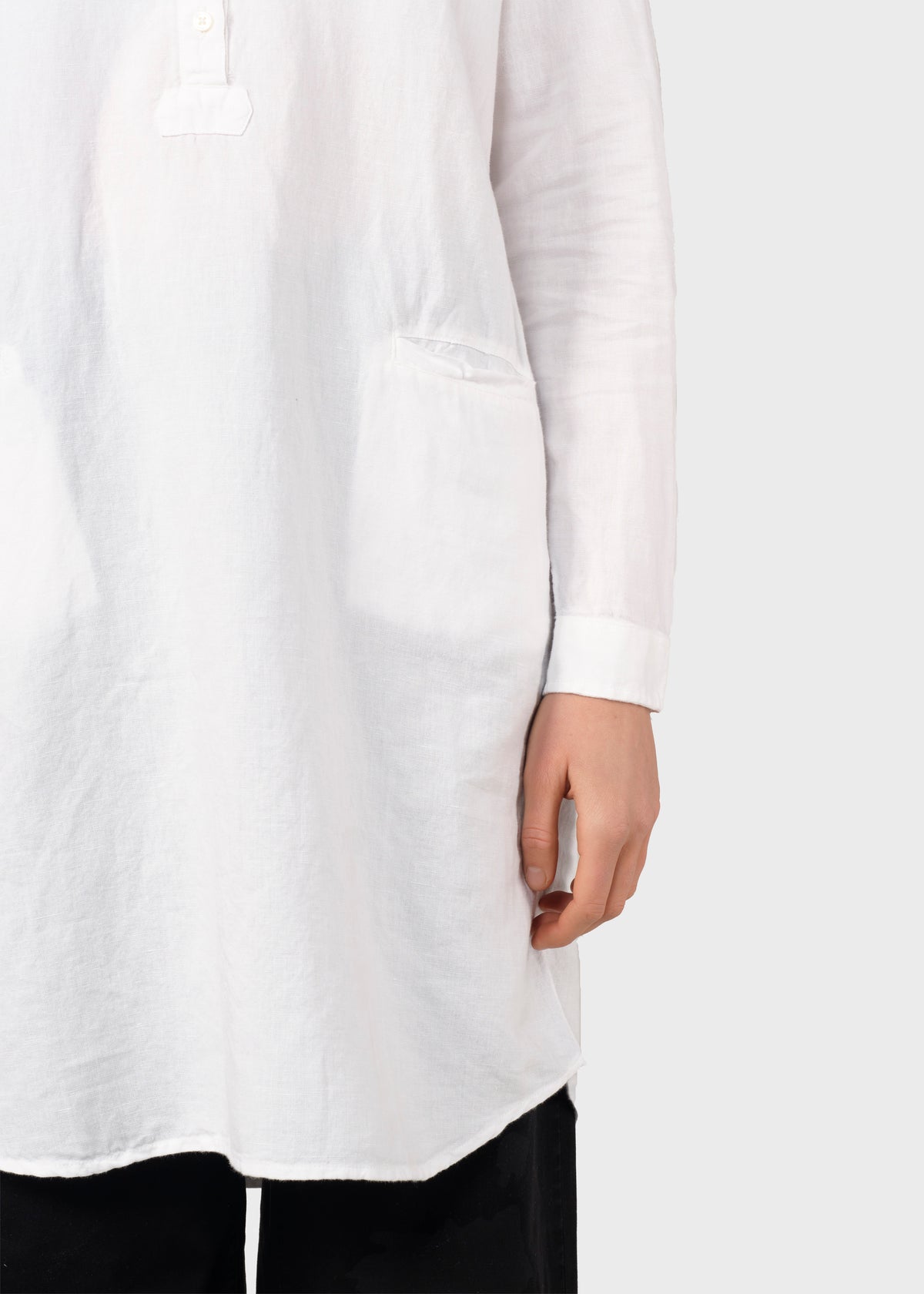 Klitmøller Collective ApS Mathilde linen shirt Shirts White